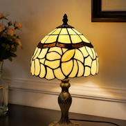 Vintage Tiffany Lamp, Handmade Desk Lamp, Floor Lamp, Stained Glass Lamp Shade, Victorian Home Decor, Gift for Mom, Handmade Home Decor