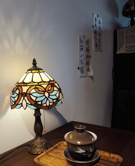 Handmade LampShade With Fringes-Victorian Lampshade-Luxury Ceiling Pendent-Custom LampShade-Vintage Style Lampshade-Living Room Lampshade