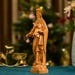 Virgin Mary with Baby Jesus Wooden Statue | Catholic Home Decor | Religious Gift | Handmade Christian Art Home Decor Christian Gifts Ideas