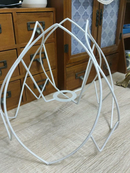 Handmade LampShade With Fringes-Victorian Lampshade-Luxury Ceiling Pendent-Custom LampShade-Vintage Style Lampshade-Living Room Lampshade