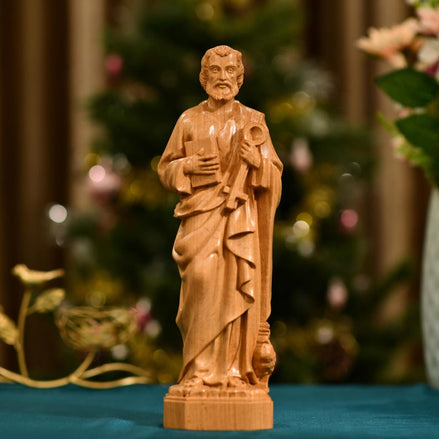 St. Peter Statue Figurine Religious Decoration Religious Catholic Statue Religious Gifts Christian Art Catholic Gifts Prayer Supplies