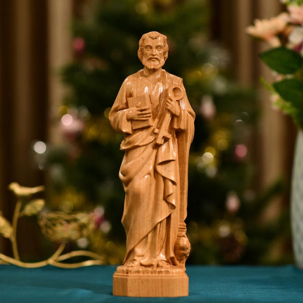 St. Peter Statue Figurine Religious Decoration Religious Catholic Statue Religious Gifts Christian Art Catholic Gifts Prayer Supplies