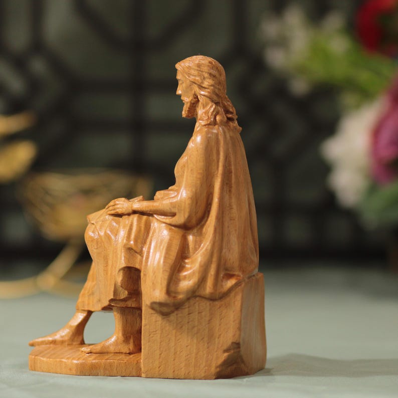 Jesus Christ Preaching Statue Catholic Gifts Religious Gifts Christian Gifts Catholic Ornaments Fall Decor Jesus Figurine Christian Gifts